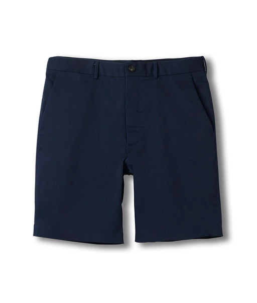 MagnaReady Adaptive Easy-Care Chino Twill Short with Magnetic Closures in Navy - front view
