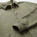 MagnaReady Adaptive Magnetic Front Sweatshirt in Heathered Olive - worn showing comfort and style for limited mobility