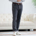 MagnaReady Denim Black Wash Five Pocket Jean with Magnetic Fly - front view