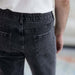 MagnaReady Denim Black Wash Five Pocket Jean with Magnetic Fly - front view