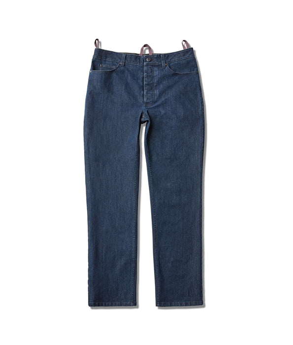 MagnaReady Denim Indigo Five Pocket Jean with Magnetic Fly - front view