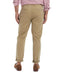 MagnaReady Flat Front Adaptive Easy-Care Chino Twill Pant with Magnetic Closures in Khaki - back view