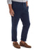 MagnaReady Flat Front Adaptive Easy-Care Chino Twill Pant with Magnetic Closures in Navy - detail view