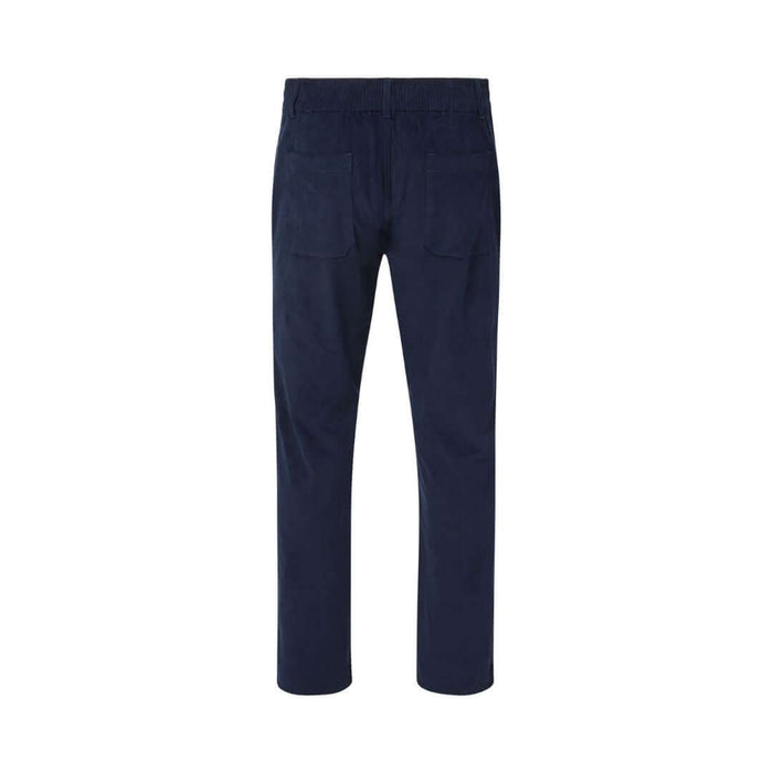 MagnaReady Navy Fine Wale Adaptive Corduroy Magnetic Fly Front Pant - back view