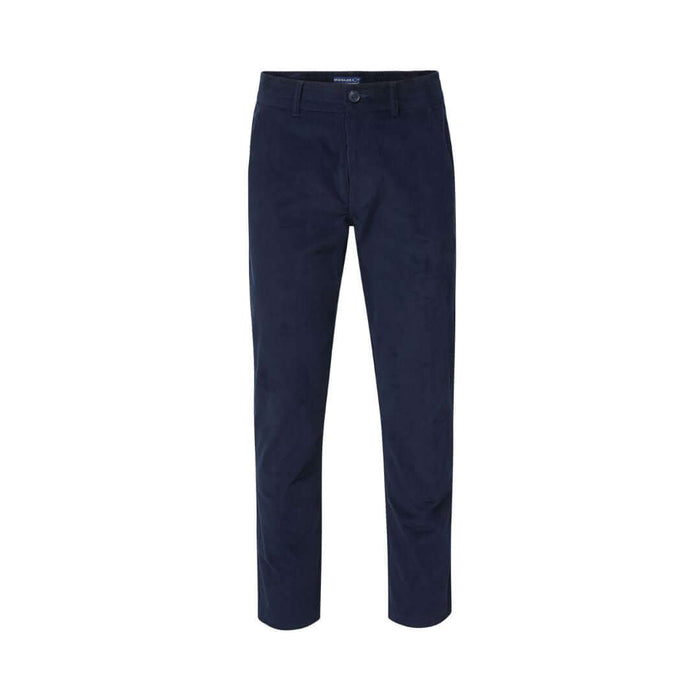 MagnaReady Navy Fine Wale Adaptive Corduroy Magnetic Fly Front Pant - front view