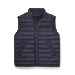 MagnaReady Weatherproof Puffer Magnetic Front Vest in Navy - lifestyle shot