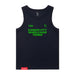 MAS Kansas City Advantage Wheelchair Tennis Women's Navy Organic Tank Top on a white background