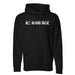 MAS Kansas City Advantage Wheelchair Tennis Chiro Black Hoodie on a white background