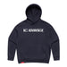 MAS Kansas City Advantage Wheelchair Tennis Chiro Women's Ink Blue Modern Hoodie on a white background