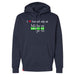 MAS Kansas City Advantage Wheelchair Tennis I Love Somebody at MAS Navy Hoodie on a white background