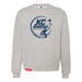 MAS Kansas City Advantage Wheelchair Tennis Circle Logo Heather Grey Crewneck Sweatshirt on a white background
