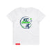 MAS Kansas City Advantage Wheelchair Tennis Circle Logo Youth White T-Shirt on a white background