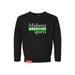 MAS Kansas City Advantage Wheelchair Tennis MAS Logo Toddler Black Crewneck Sweatshirt on a white background