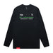 MAS Kansas City Advantage Wheelchair Tennis Script Navy Long Sleeve T-Shirt on a white background
