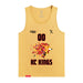 Front angle of the MAS Kansas City Kings Wheelchair Basketball Amplife Customizable Squash Tank Top against a white background