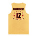 Back angle of the Ruby Bandimere MAS Kansas City Kings Wheelchair Basketball Amplife Squash Tank Top against a white background