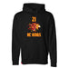 Front angle of the Norbert Bandimere MAS Kansas City Kings Wheelchair Basketball Amplife Black Hoodie against a white background