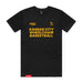 MAS Kansas City Kings Wheelchair Basketball Black T-Shirt on a white background