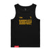 MAS Kansas City Kings Wheelchair Basketball Women's Black Organic Tank Top on a white background
