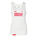 MAS Kansas City Kings Wheelchair Basketball Women's White Slim Micro Rib Tank Top on a white background