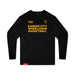 MAS Kansas City Kings Wheelchair Basketball Youth Black Long Sleeve T-Shirt on a white background