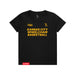 MAS Kansas City Kings Wheelchair Basketball Youth Black T-Shirt on a white background