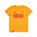MAS Kansas City Kings Wheelchair Basketball Youth Gold T-Shirt on a white background