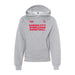 MAS Kansas City Kings Wheelchair Basketball Youth Heather Grey Hoodie on a white background