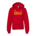 MAS Kansas City Kings Wheelchair Basketball Youth Red Hoodie on a white background