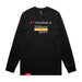 MAS Kansas City Kings Wheelchair Basketball I Love Somebody at MAS Black Long Sleeve T-Shirt on a white background