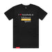 MAS Kansas City Kings Wheelchair Basketball I Love Somebody at MAS Black T-Shirt on a white background