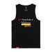 MAS Kansas City Kings Wheelchair Basketball I Love Somebody at MAS Black Tank Top on a white background