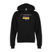 MAS Kansas City Kings Wheelchair Basketball I Love Somebody at MAS Youth Black Hoodie on a white background