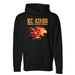 MAS Kansas City Kings Wheelchair Basketball Lion Black Hoodie on a white background