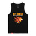 MAS Kansas City Kings Wheelchair Basketball Lion Black Tank Top on a white background
