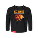 MAS Kansas City Kings Wheelchair Basketball Lion Toddler Black Long Sleeve T-Shirt on a white background