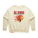 MAS Kansas City Kings Wheelchair Basketball Lion Women's Butter Modern Crewneck Sweatshirt on a white background