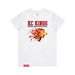 MAS Kansas City Kings Wheelchair Basketball Lion Women's White T-Shirt on a white background