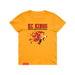 MAS Kansas City Kings Wheelchair Basketball Lion Youth Gold T-Shirt on a white background