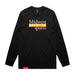 MAS Kansas City Kings Wheelchair Basketball MAS Logo Black Long Sleeve T-Shirt on a white background