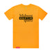 MAS Kansas City Kings Wheelchair Basketball MAS Logo Gold T-Shirt on a white background
