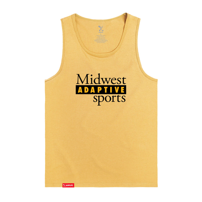 MAS Kansas City Kings Wheelchair Basketball MAS Logo Squash Tank Top on a white background