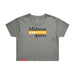 MAS Kansas City Kings Wheelchair Basketball MAS Logo Women's Shadow Crop T-Shirt on a white background