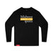 MAS Kansas City Kings Wheelchair Basketball MAS Logo Youth Black Long Sleeve T-Shirt on a white background