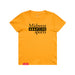 MAS Kansas City Kings Wheelchair Basketball MAS Logo Youth Gold T-Shirt on a white background
