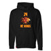 Front angle of the Yandel Pina MAS Kansas City Kings Wheelchair Basketball Amplife Black Hoodie against a white background