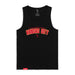 MAS Kansas City Wheelchair Football Arch Black Tank Top on a white background