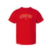 MAS Kansas City Wheelchair Football Arch Toddler Red T-Shirt on a white background