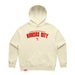 MAS Kansas City Wheelchair Football Arch Women's Butter Modern Hoodie on a white background