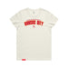 MAS Kansas City Wheelchair Football Arch Women's Ecru T-Shirt on a white background